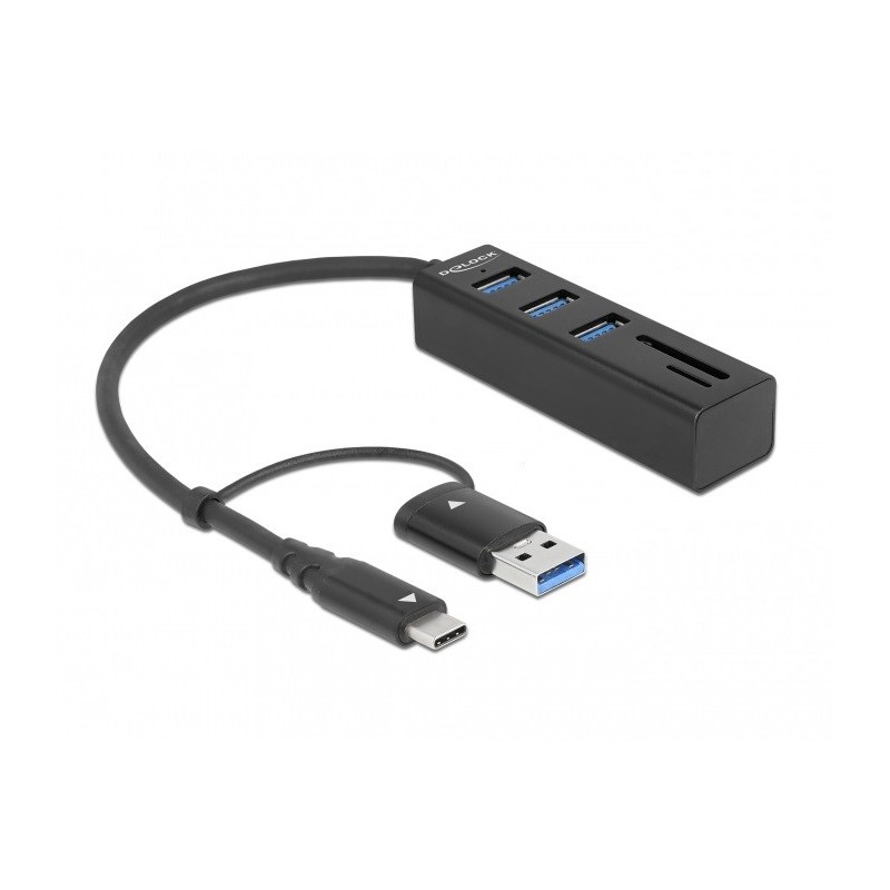 Hub - 3 x USB 3.2 Gen 1 + 1 x USB-C 3.2 Gen 1